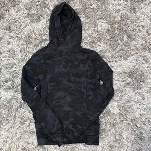 Lululemon rare black camo hoodie. Negotiable price